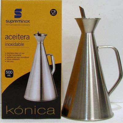 ACETIERA-OLIERA KONICA  INOX 500 ml