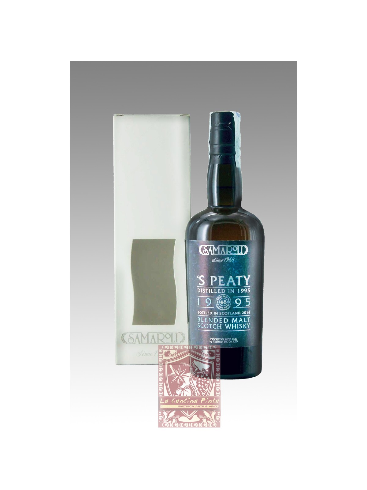 BLENDED MALT SCOTCH WHISKY 'S PEATY 1995/2014  50 CL SAMAROLI