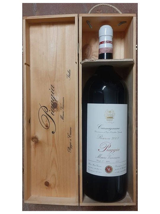 PIAGGIA CARMIGNANO DOCG RISERVA 2019  MAGNUM 1,5 LT- MAURO VANNUCCI