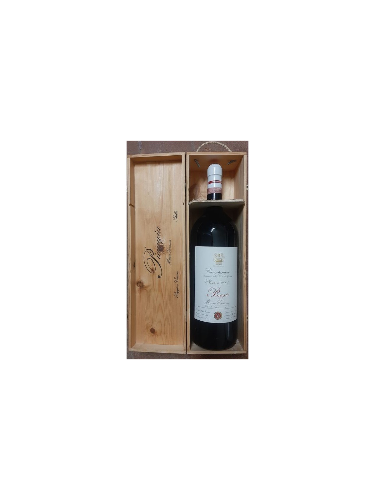 PIAGGIA CARMIGNANO DOCG RISERVA 2019  MAGNUM 1,5 LT- MAURO VANNUCCI