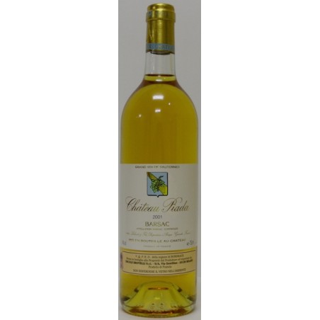 CHATEAU PIADA 2001 SAUTERNES
