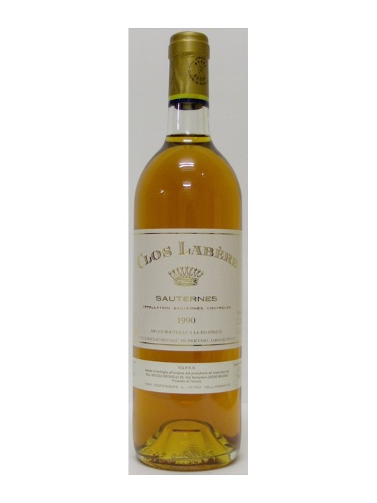 CLOS LABERE 1990 SAUTERNES