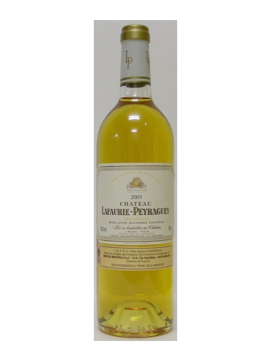 CHATEAU LAFAURIE-PEYRAGUEY  1.ER CRU 2001 SAUTERNES