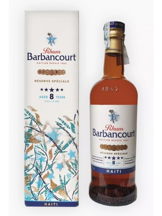 RHUM BARBANCOURT 8 Y.O. RESERVE SPECIALE - SOCIETE DU RHUM BARBANCOURT S.A. - RUM DI HAITI