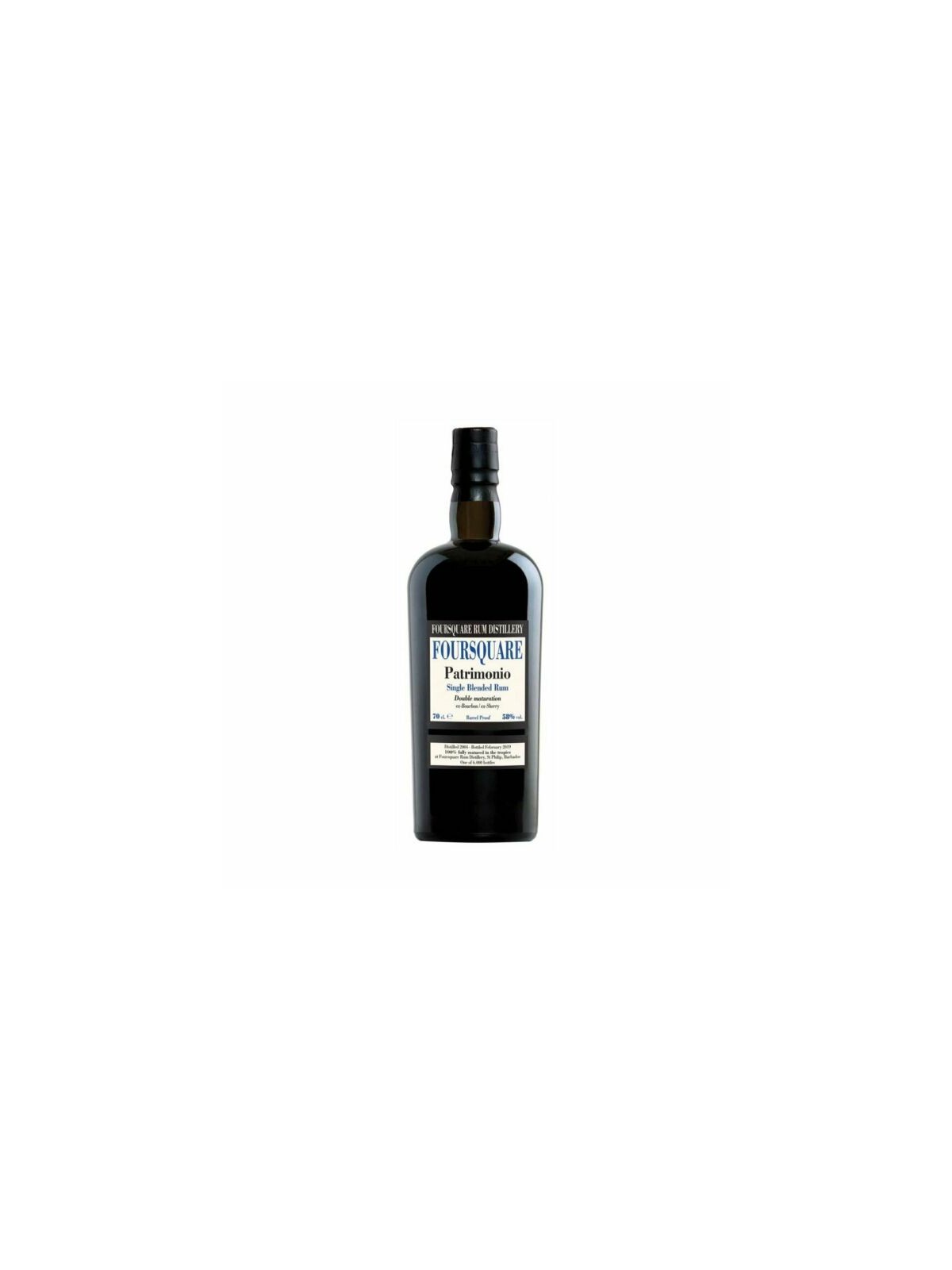RHUM FOURSQUARE PATRIMONIO, RUM DELLE BARBADOS