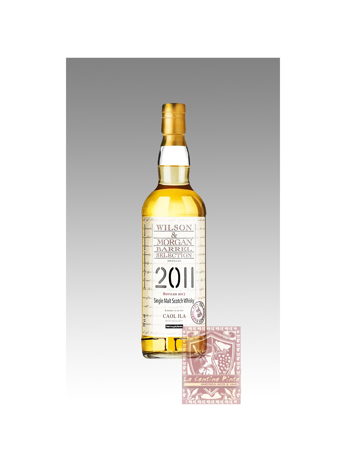 WHISKY CAOL ILA 2011 WILSON & MORGAN BARREL SELECTION