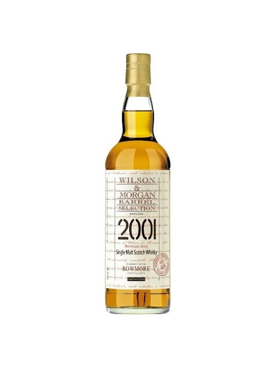 WHISKY  BOWMORE 2001 WILSON & MORGAN BARREL SELECTION  SHERRY FINISH