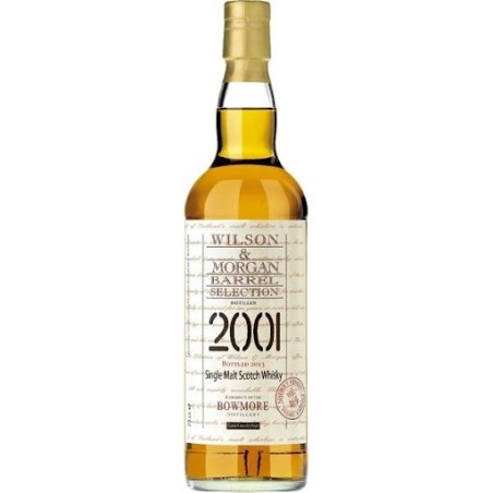 WHISKY  BOWMORE 2001 WILSON & MORGAN BARREL SELECTION  SHERRY FINISH