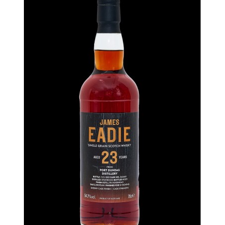 JAMES EADIE SINGLE MALT SCOTCH WHISKY  PORT DUNDAS DISTILLERY 23 Y.O. SHERRY CASK FINISH