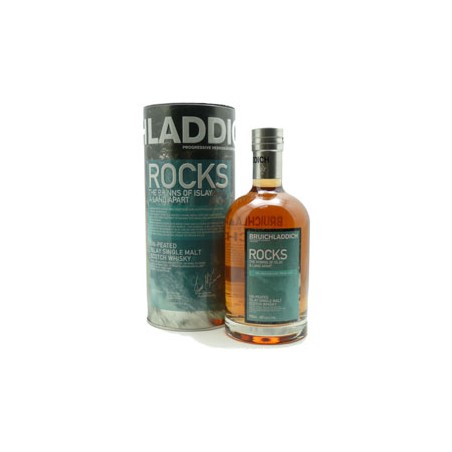 BRUICHLADDICH ROCKS THE RHINNS OF ISLAY A LAND APART, UN-PEATED ISLAY SINGLE MALT SCOTCH WHISKY
