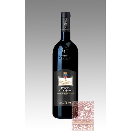 BRUNELLO DI MONTALCINO 2001 POGGIO ALLE MURA - BANFI