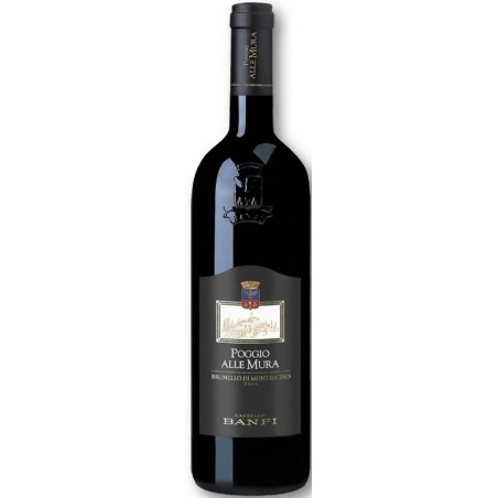 BRUNELLO DI MONTALCINO POGGIO ALLE MURA 2001 - BANFI
