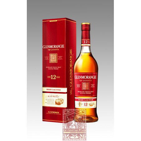 WHISKY GLENMORANGIE HIGHLAND SINGLE MALT LASANTA SHERRY WOOD FINISH