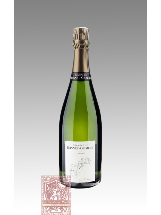 CHAMPAGNE BONNET-GILMERT CUVEE LA RESERVE BRUT GRAN CRU BLANC DE BLANCS