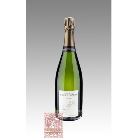 CHAMPAGNE BONNET-GILMERT CUVEE LA RESERVE BRUT GRAN CRU BLANC DE BLANCS