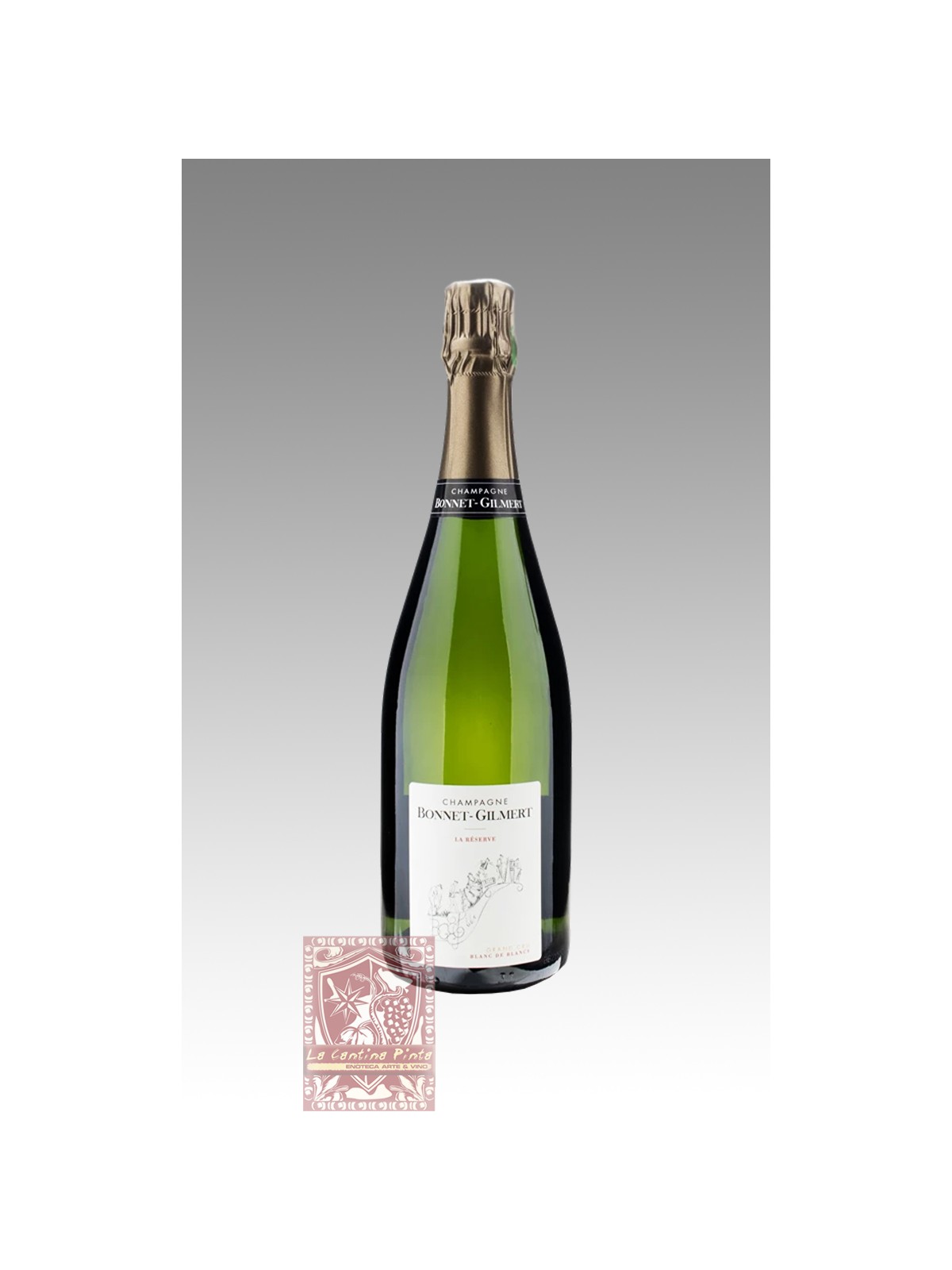 CHAMPAGNE BONNET-GILMERT CUVEE LA RESERVE BRUT GRAN CRU BLANC DE BLANCS