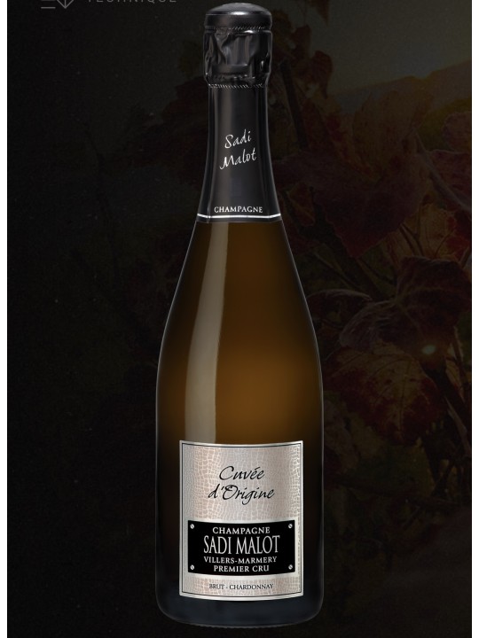CHAMPAGNE SADI MALOT 1er CRU BLANC DE BLANCS BRUT CUVEE D'ORIGINE