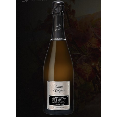 CHAMPAGNE SADI MALOT 1er CRU BLANC DE BLANCS BRUT CUVEE D'ORIGINE
