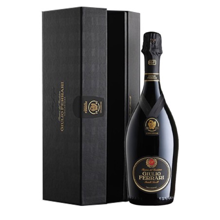 GIULIO FERRARI RISERVA DEL FONDATORE 2001 MAGNUM 1,5 LT. COLLEZIONE IN  CASSETTA DA 1 BOTTIGLIA IN ROVERE  - FERRARI
