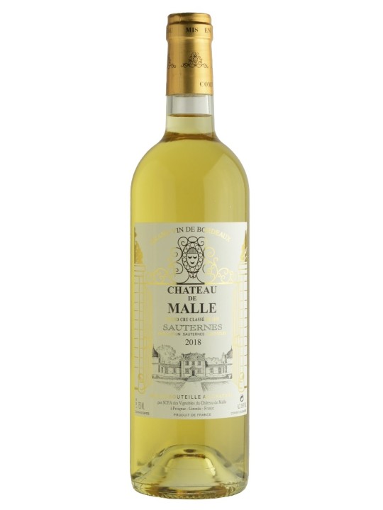 CHATEAU DE MALLE SAUTERNES 2018 - COMTESSE DE BOURNAZEL
