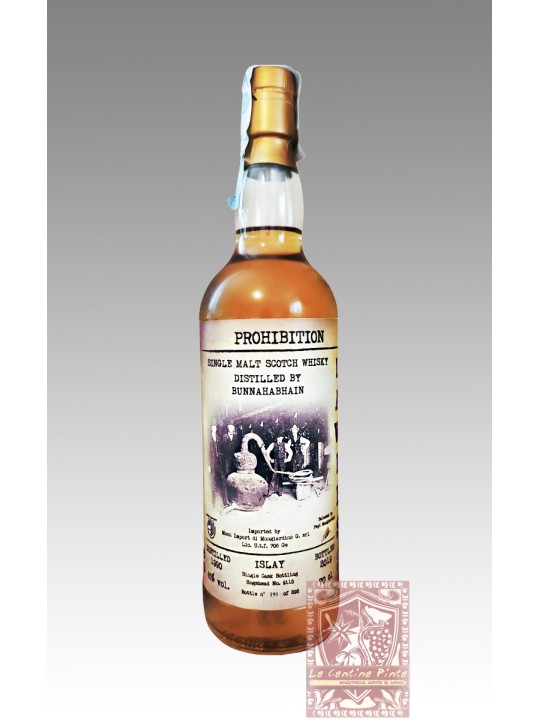 LAWLESS WHISKY BUNNAHABHAIN 1990  29 YO ISLAY SINGLE MALT MOON IMPORT