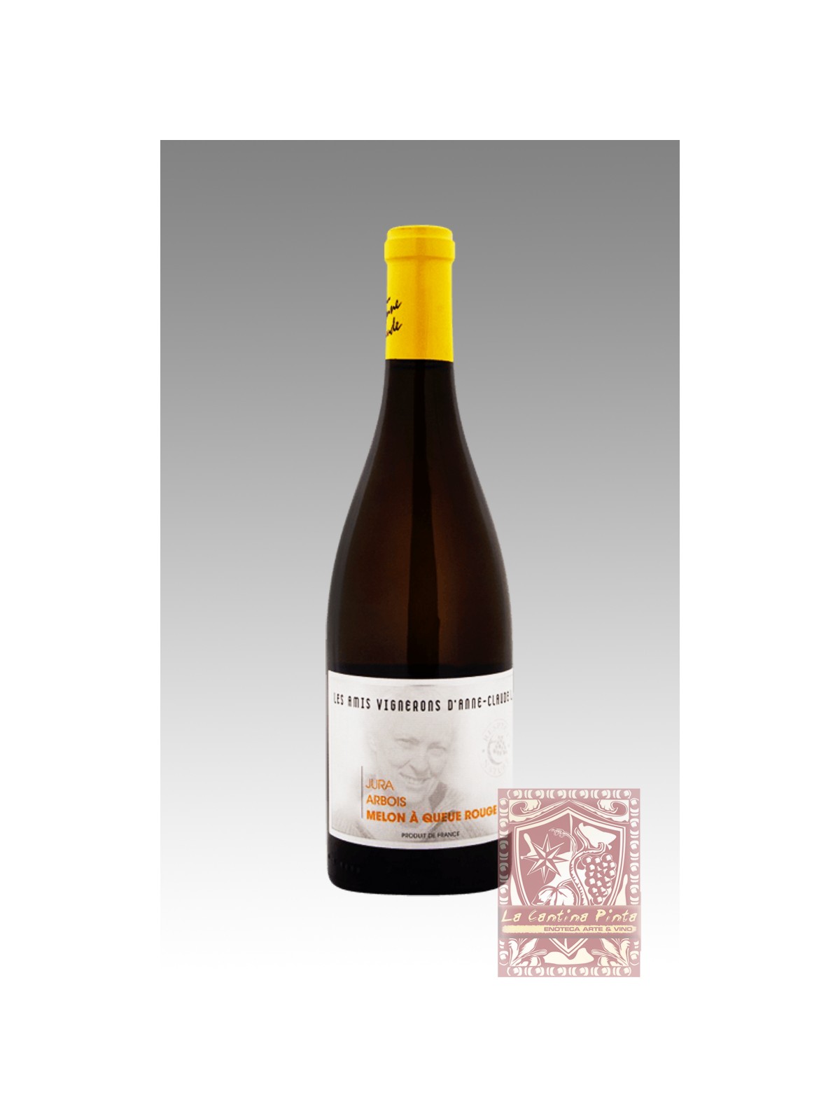 LES AMIS VIGNERONS D'ANNE-CLAUDE L.2008  MELON A QUEUE ROUGE JURA ARBOIS