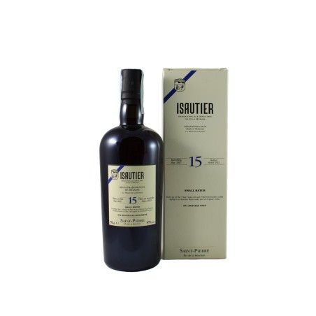 RUM SMALL BATCH MELASSE 2007 ISAUTIER 15 YO
