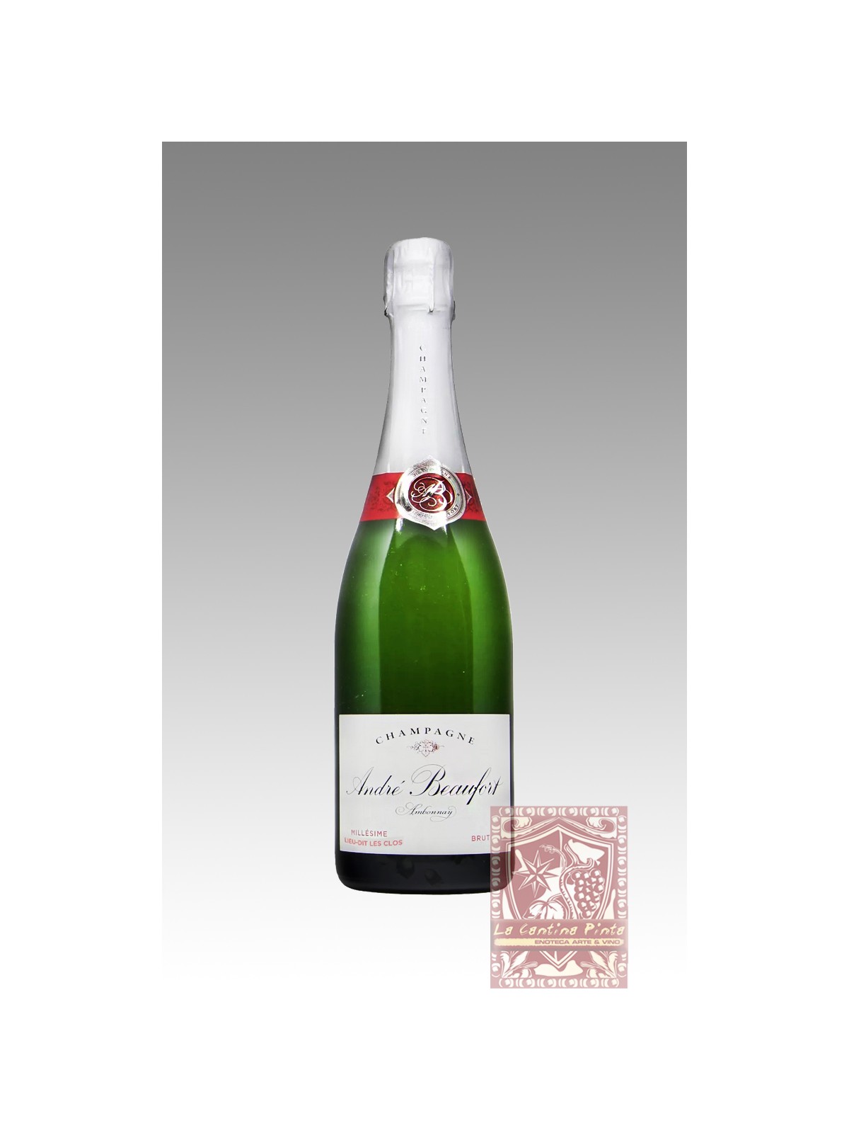 CHAMPAGNE BRUT  ANDRE' BEAUFORT  LIEU-DIT LES CLOS BRUT NATURE 2017 AMBONNAY
