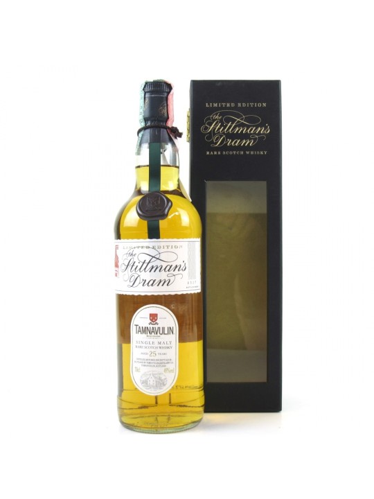 SINGLE MALT RARE SCOTCH WHISKY THE STILLMAN'S DRAM AGED 25 YEARS - TAMNAVULIN
