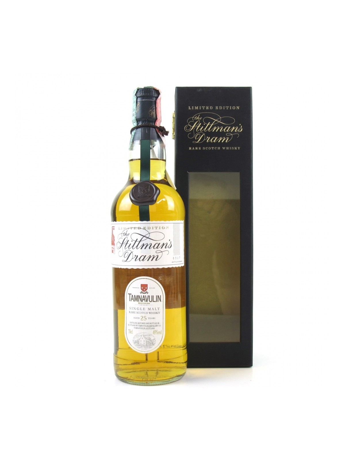 SINGLE MALT RARE SCOTCH WHISKY THE STILLMAN'S DRAM AGED 25 YEARS - TAMNAVULIN
