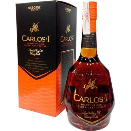 CARLOS I BRANDY DE JEREZ SOLERA GRAN RESERVA AGED IN VERY OLD SHERRY CASK - BODEGA OSBORNE