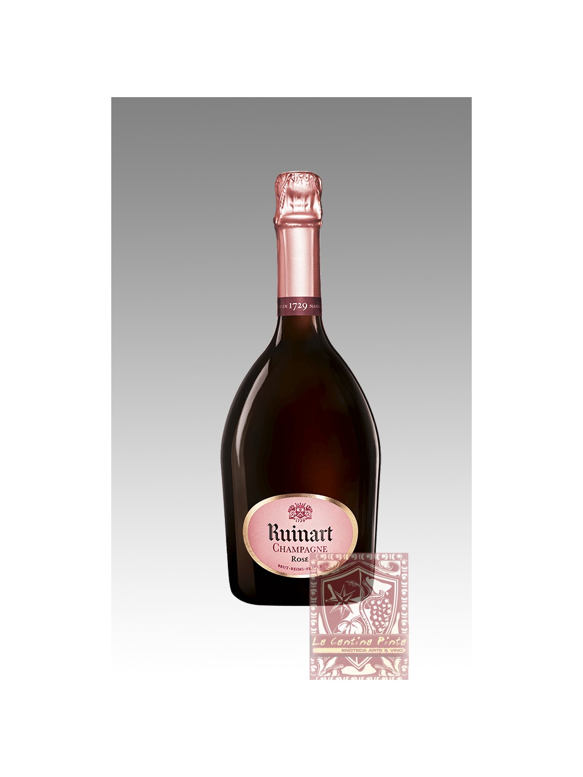 CHAMPAGNE RUINART ROSE' BRUT