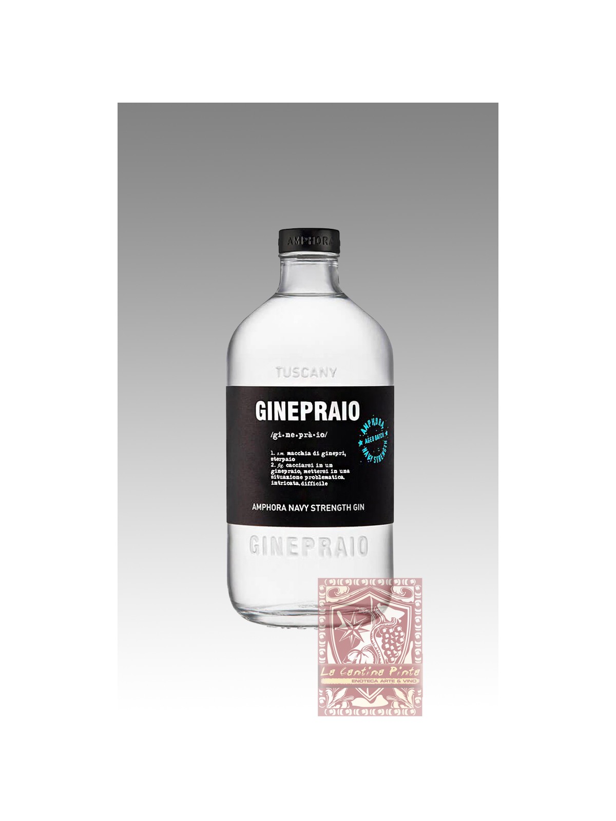 GIN GINEPRAIO AMPHORA NAVY STRENGTH (BIO)
