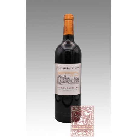 CHATEAU DES LAURETS 2013 PUISSEGUIN SAINT-EMILION - BARON EDMOND DE ROTHSCHILD