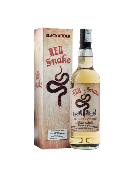 SINGLE MALT SCOTCH WHISKY RED SNAKE RAW CASK N° 113 (62,2° VOL.)