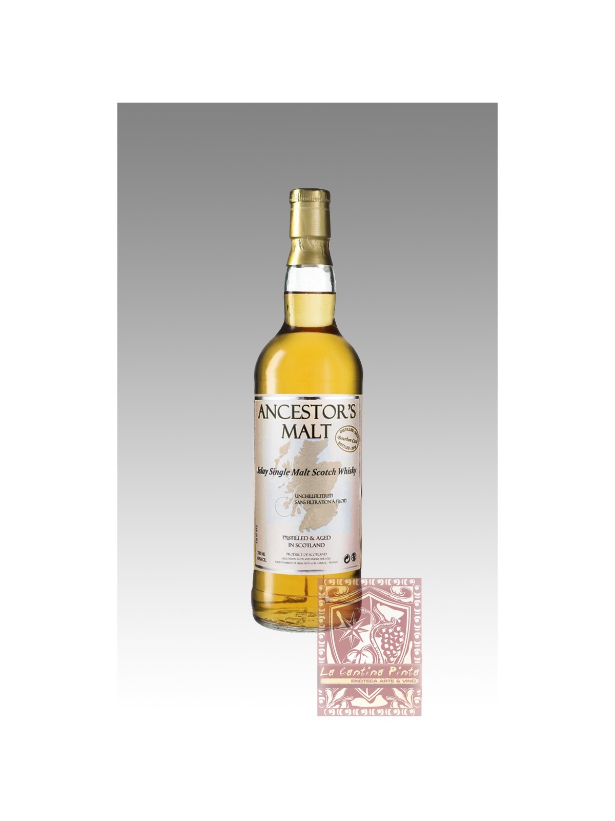ANCESTOR'S MALT SPEYSIDE SINGLE MALT SCOTCH  WHISKY BOURBON CASK DISTILLED: 2012 BOTTLED: 2017