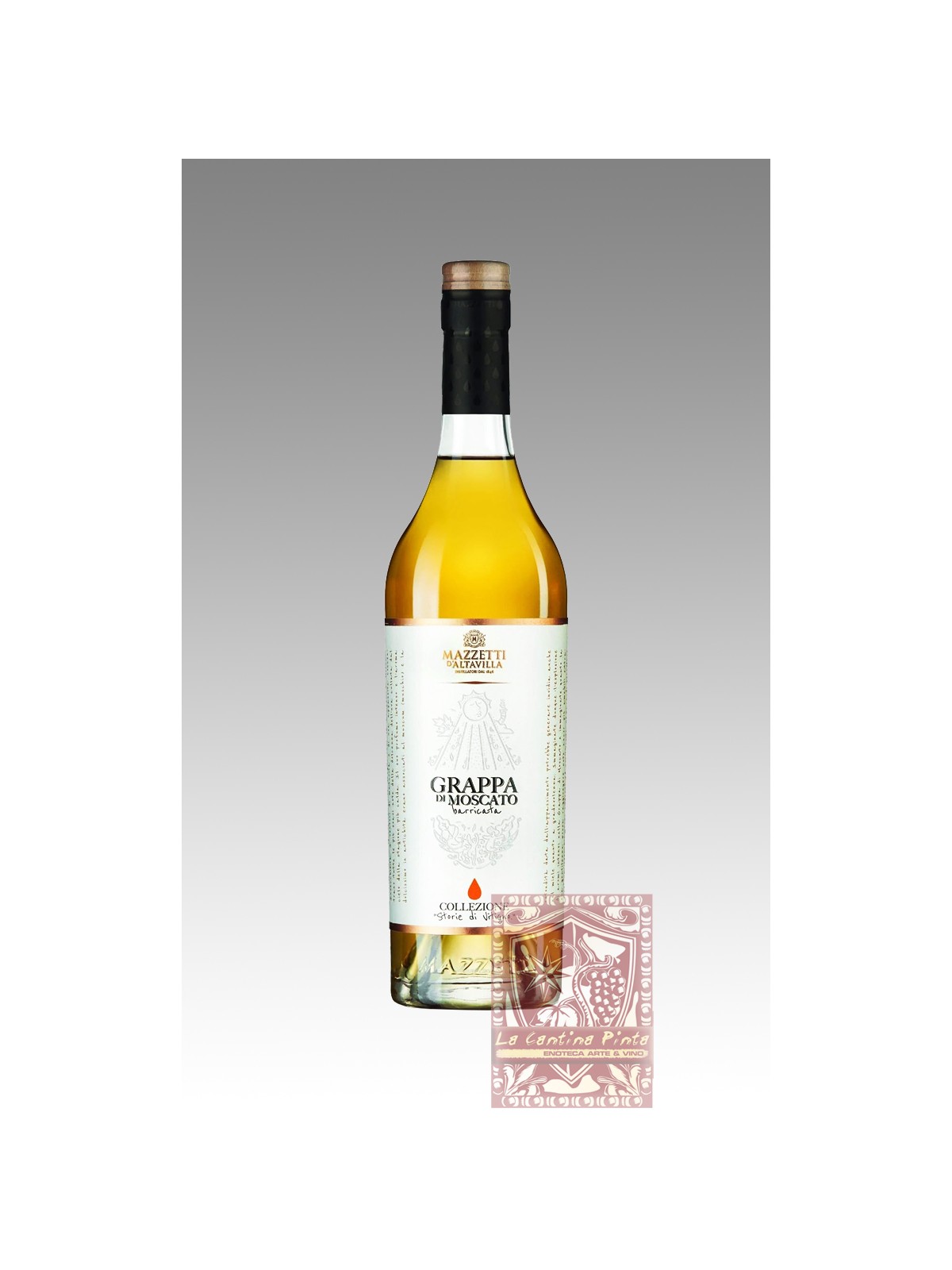 STORIE DI VITIGNO GRAPPA DI MOSCATO BARRICATA - MAZZETTI D'ALTAVILLA
