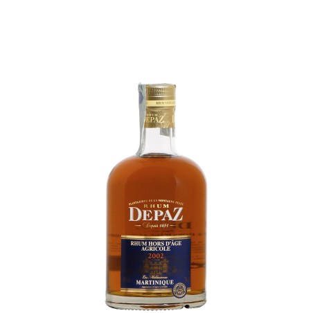 RUM DEPAZ 2002 HORS D'AGE 11 Y.O. RHUM DELLA MARTINICA