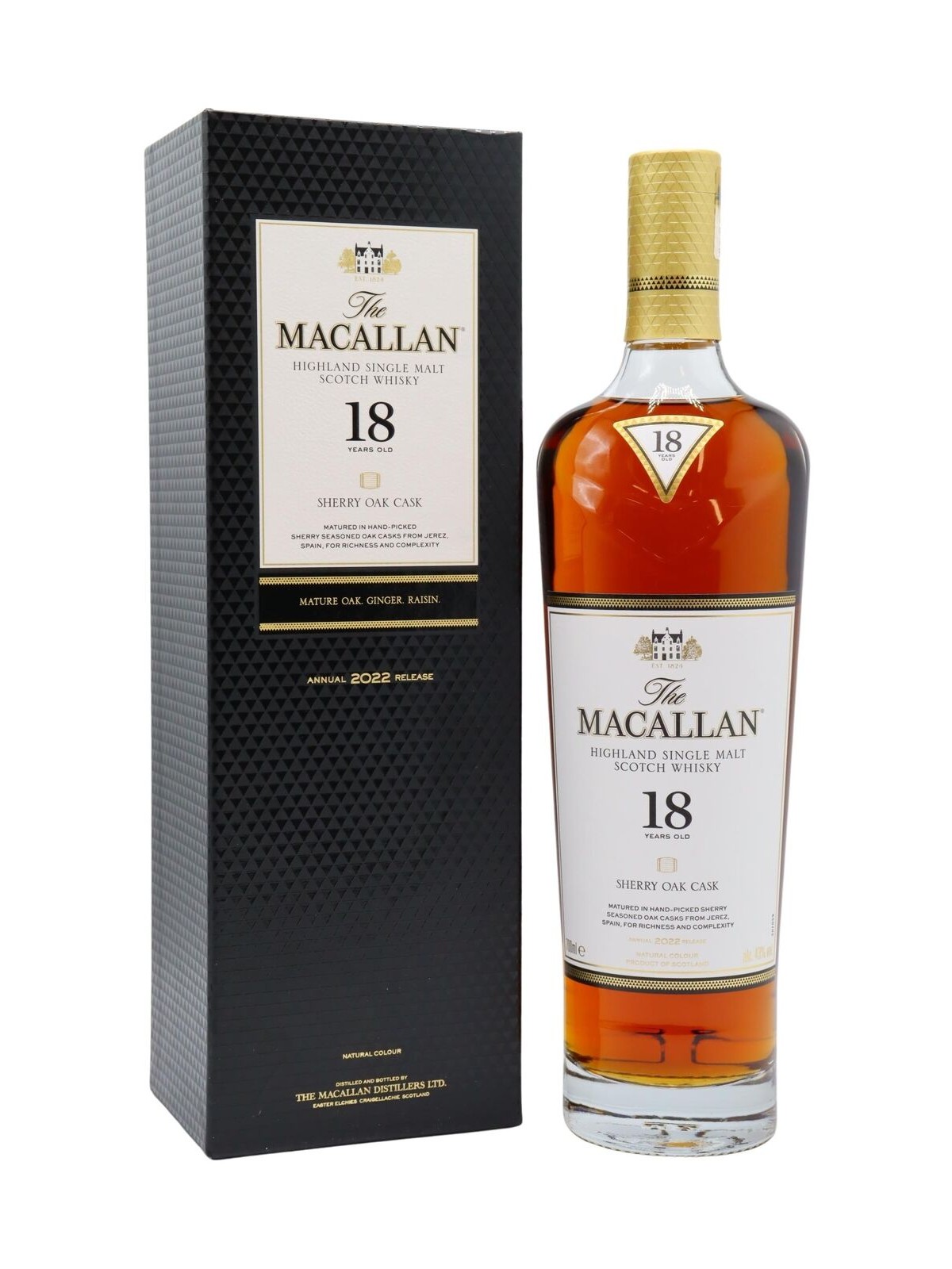 WHISKY THE MACALLAN 18 YO SHERRY OAK RELEASE 2022