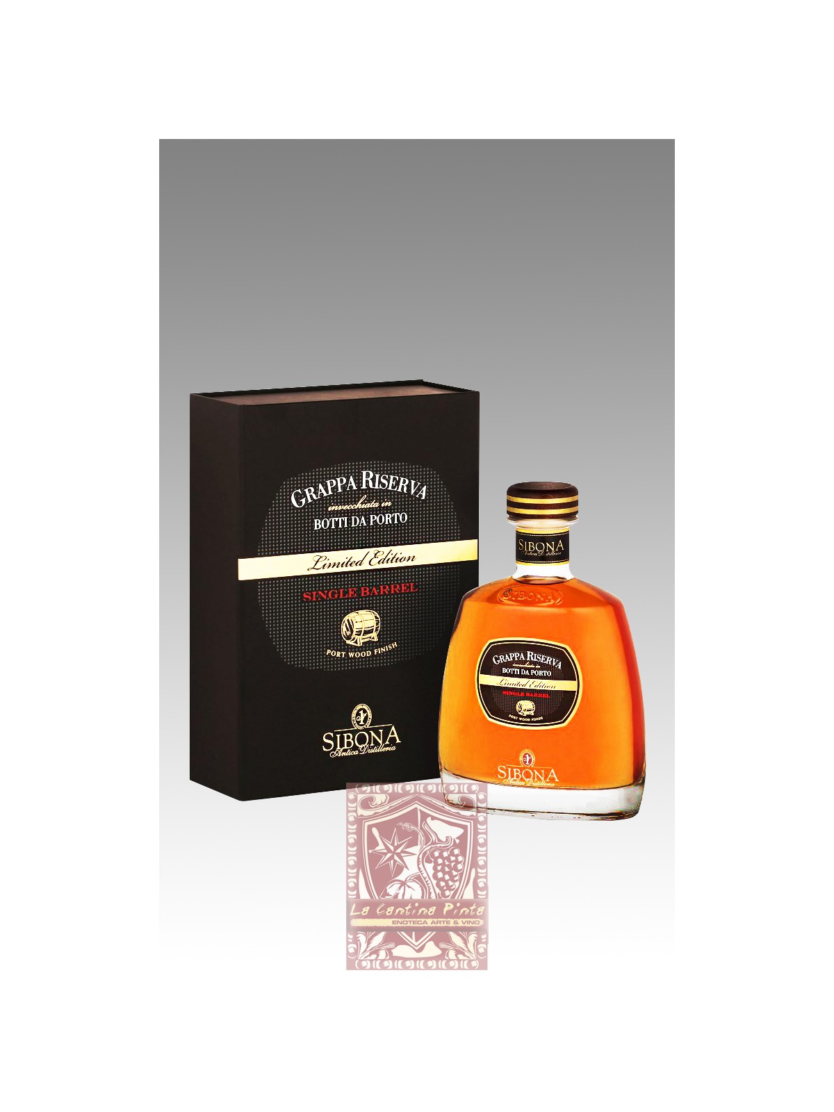 GRAPPA RISERVA INVECCHIATA IN BOTTI DA PORTO LIMITED EDITION SINGLE BARREL - DISTILLERIA SIBONA