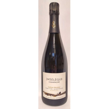 CHAMPAGNE SOLISTE MEUNIER 2016 PIERRY PREMIER CRU-  LES GOUTTES D'OR -  JM SELEQUE