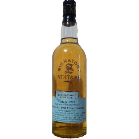 WHISKY PORT ELLEN VINTAGE 1979  23 - YO SIGNATORY VINTAGE