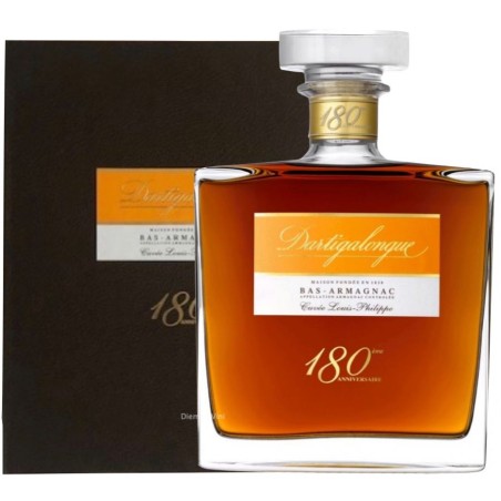 CARAFFA BAS ARMAGNAC CUVEE LOUIS PHILIPPE 180° ANNIVERSARIO - DARTIGALONGUE