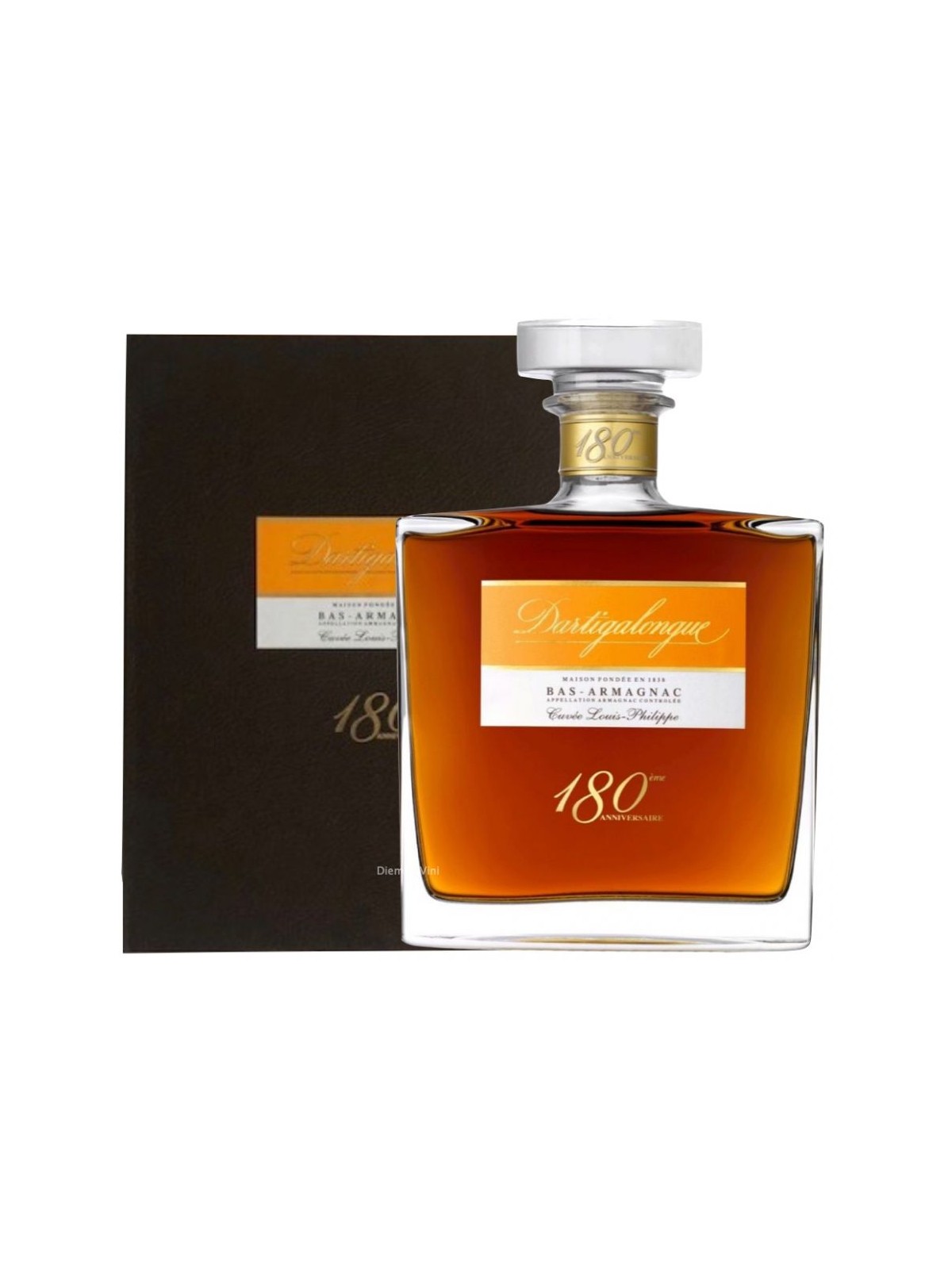 CARAFFA BAS ARMAGNAC CUVEE LOUIS PHILIPPE 180° ANNIVERSARIO - DARTIGALONGUE