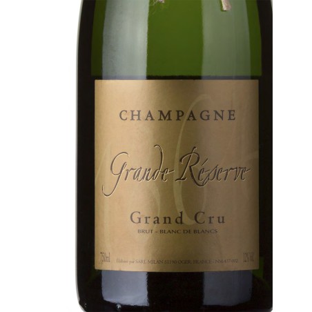 CHAMPAGNE JEAN MILAN  GRANDE RESERVE 1864  MILLESIMATO 2017 BLANC DE BLANCS BRUT GRAND CRU