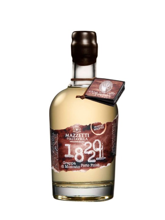 GRAPPA DI MOSCATO 1820-21 PORTO FINISH MAZZETTI D'ALTAVILLA