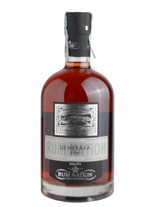 RUM NATION GUYANA DEMERARA SOLERA N.14 - RHUM DELLA GUYANA