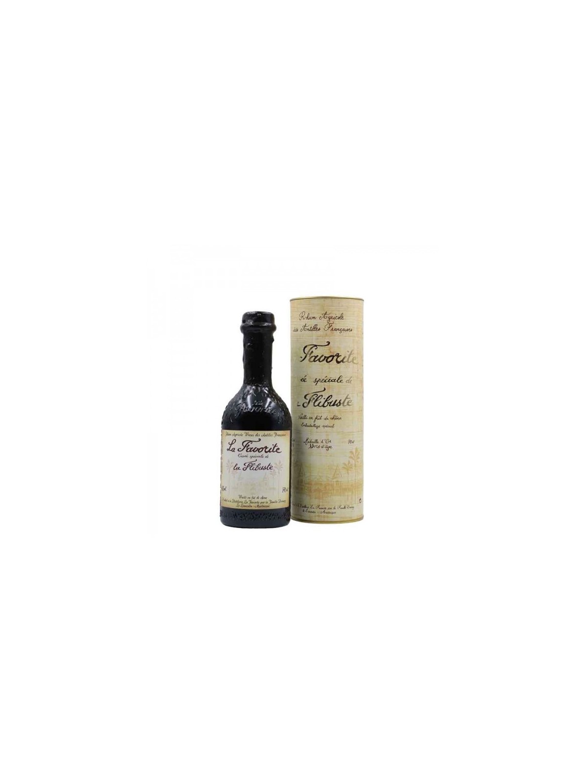 LA FAVORITE RHUM  LA  FLIBUSTE RUM AGRICOL HORS D'AGE