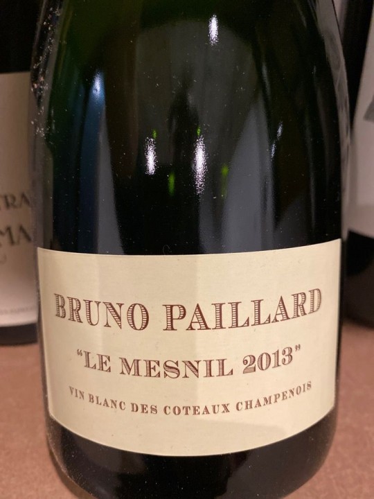 CHARDONNAY LE MESNIL 2013 COTEAUX CHAMPENOIS -  BRUNO PAILLARD
