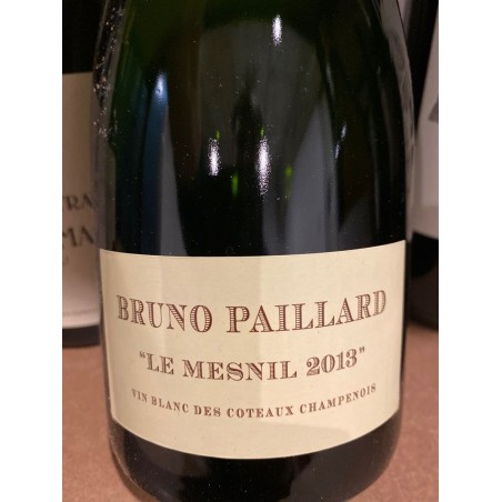 CHARDONNAY LE MESNIL 2013 COTEAUX CHAMPENOIS -  BRUNO PAILLARD